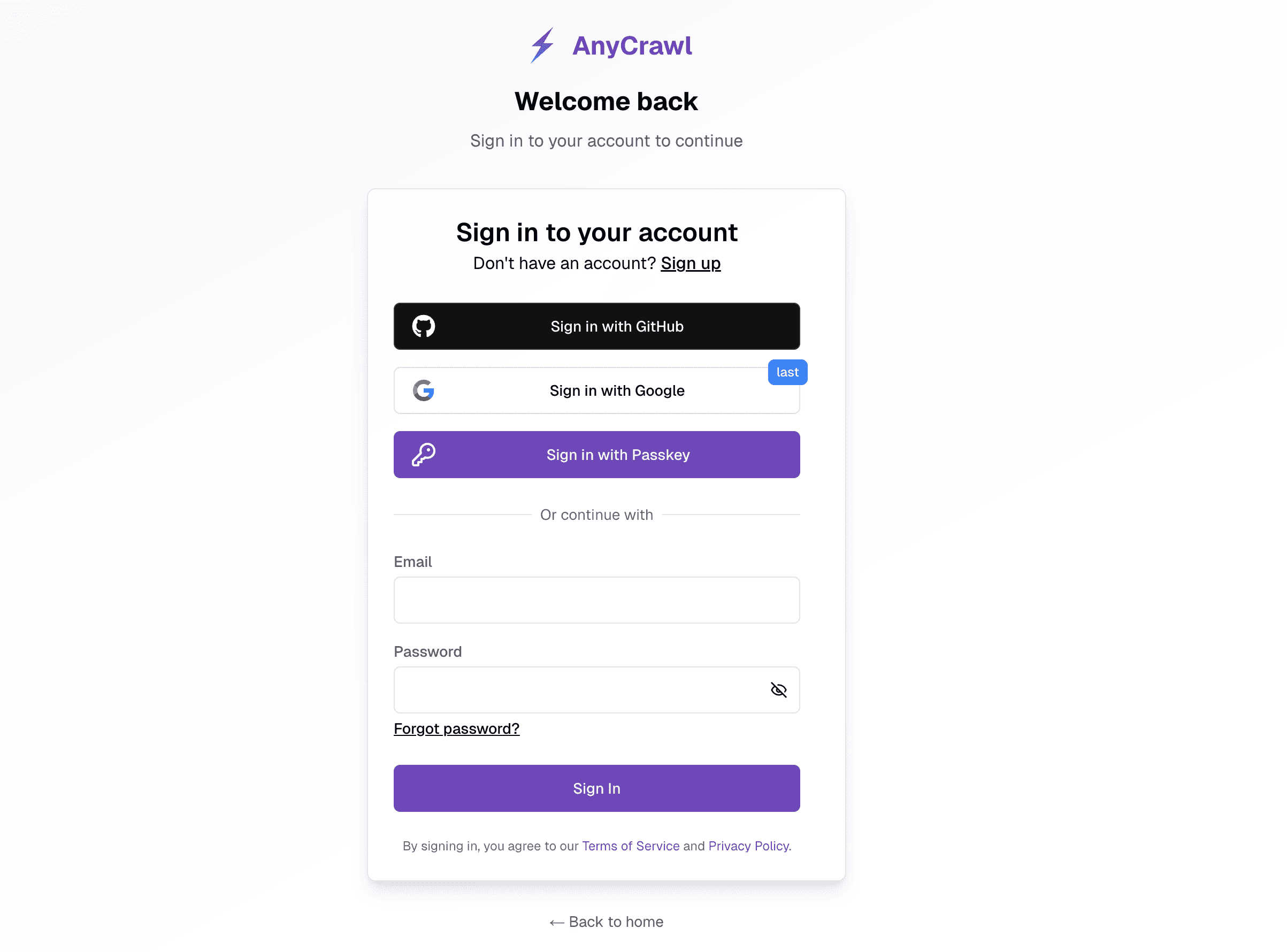 Get started for free